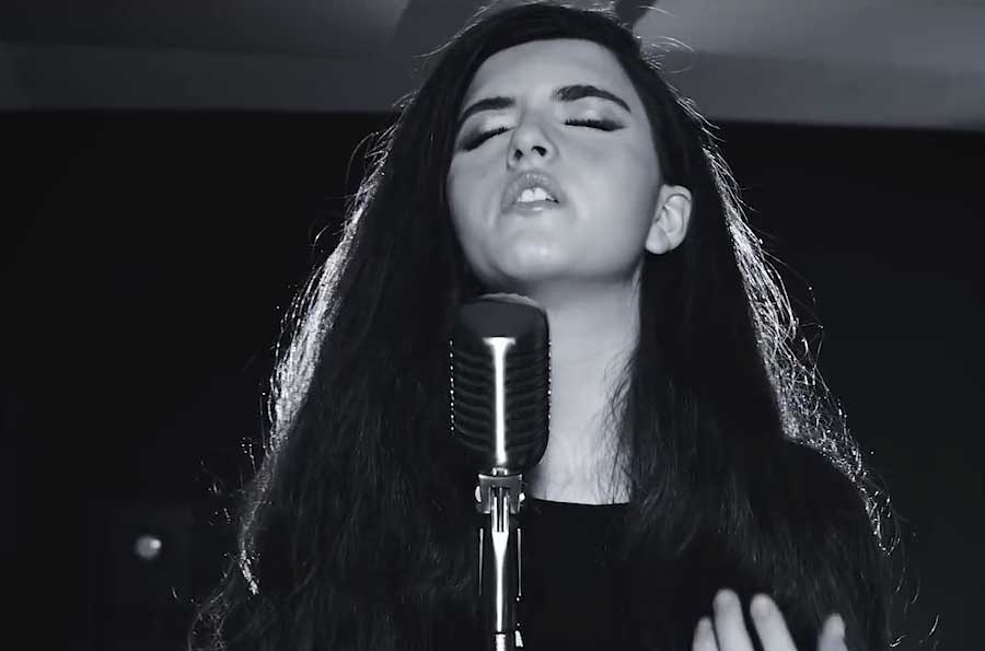 Angelina Jordan Million Miles Live in Studio