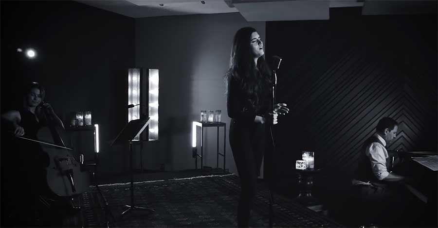 Angelina Jordan Million Miles Live in Studio