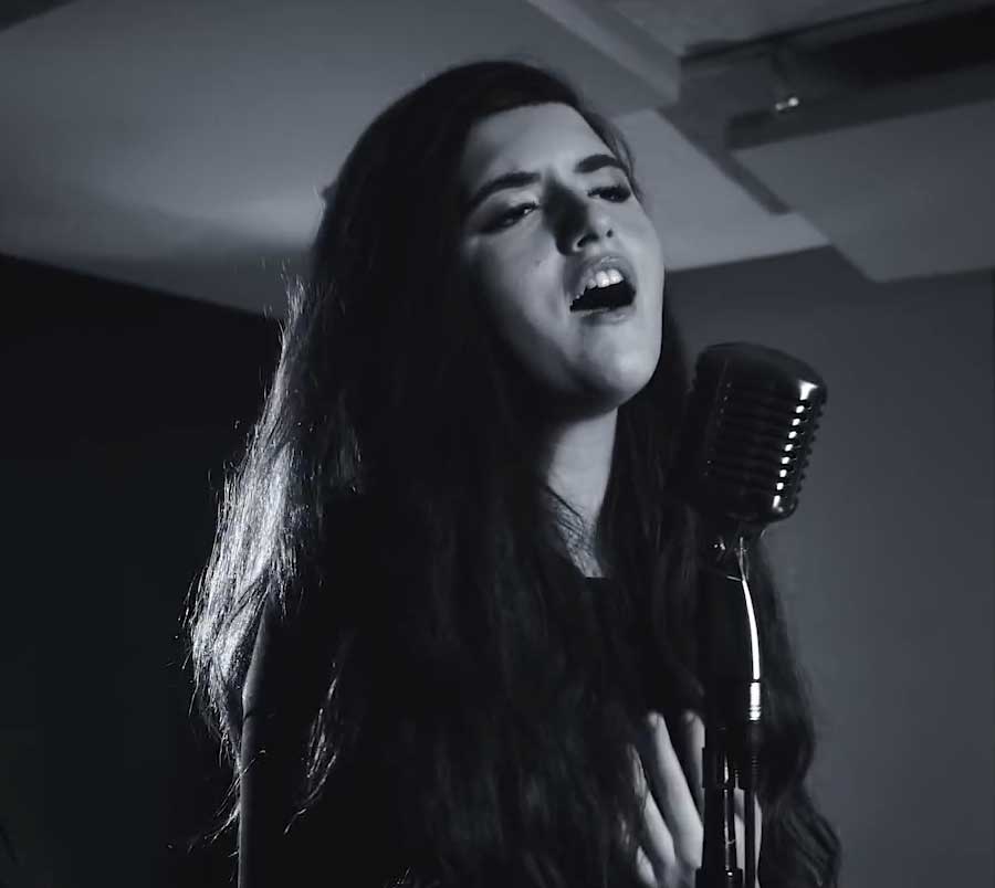 Angelina Jordan Million Miles Live in Studio